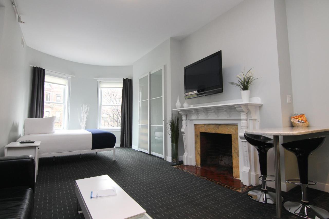 Stylish Newbury Street Studio, #4 بوسطن المظهر الخارجي الصورة
